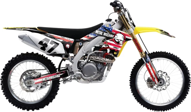 C/O Factory Effex 20-11430 Metal Mulisha 2017 Graphics Shroud Kit, Yellow