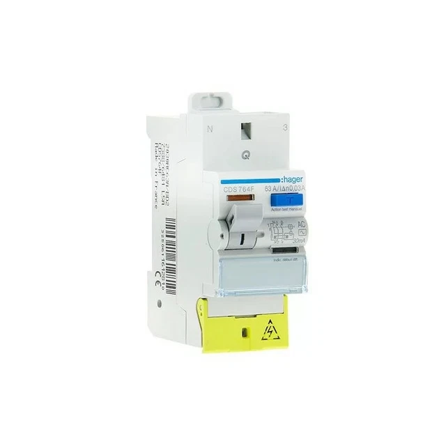Interrupteur Différentiel Hager SanVis CDS743F - 40A 30mA Type A Auto 230V - Neuf