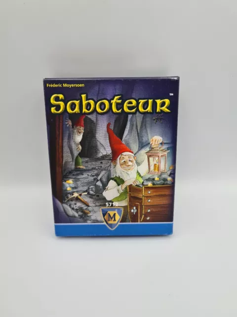 Saboteur : Card Game Mayfair Games Dwarves Gold Mazes Mining Pre Owned