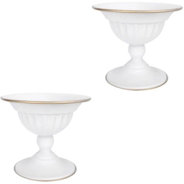 Gogogmee Set da 3 Vaschette Rettangolari per Acqua Bonsai in Plastica, Base per Fiori da Giardinaggio, d'Acqua per Vasi ed Esterni
