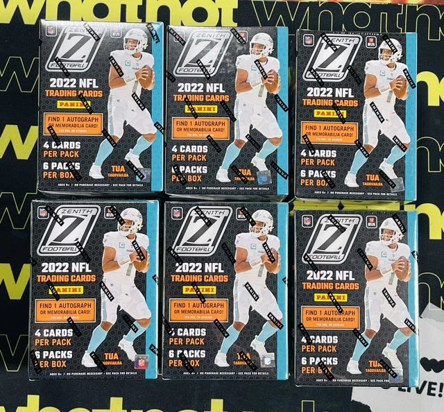 LOT OF 6 ☆ 2022 Panini Zenith ☆ Blaster BOX Sealed ☆ FREE SHIPPING ☆ NFL