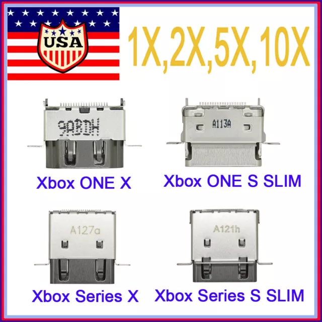 OEM HDMI 2.1 Port Dock Connector Socket For Microsoft XBOX One S / XBOX Series X