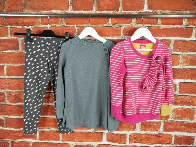 Girls Bundle Age 4-5 Years Joules Zara M&S Leggings Knit Jumper Pullover 110Cm
