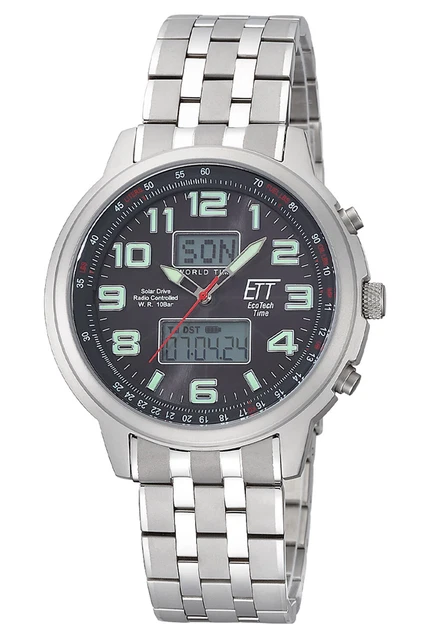 Ett Eco Tech Time Montre Femme Ett ELS-12141-62M, Quartz, 30mm, 5ATM Doré - Mont