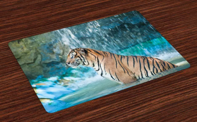 tigre Sets de Table Animaux féline à Pond