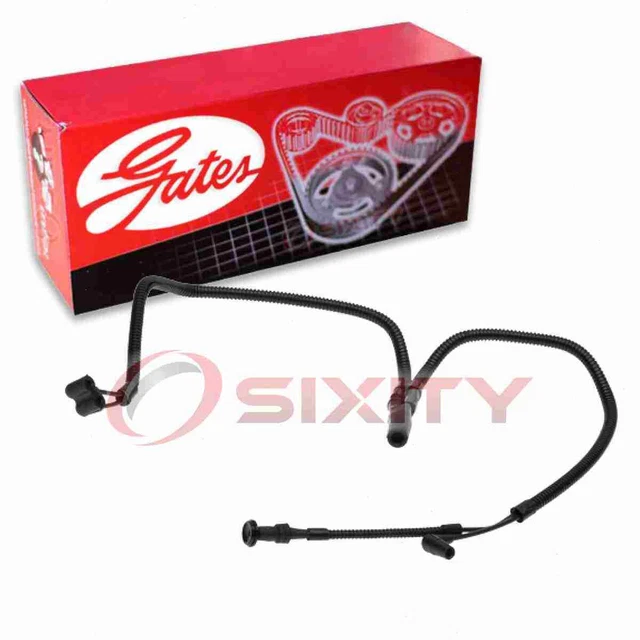GATES EGR VALVE Vacuum Hose Engine Crankcase Breather Hose for 2007