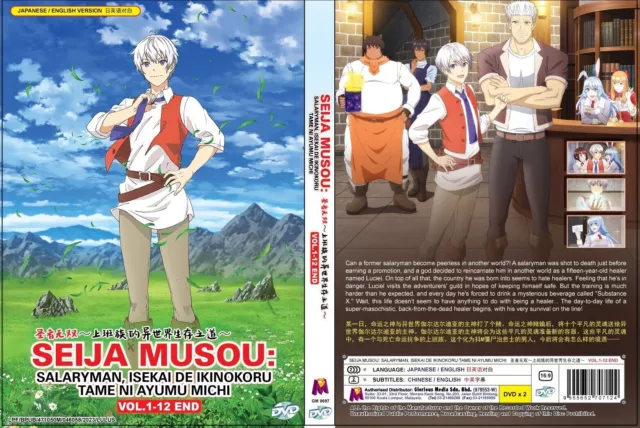 DVD ANIME TSUKI GA MICHIBIKU ISEKAI DOUCHUU VOL.1-12 END ENGLISH DUBBED REG  ALL
