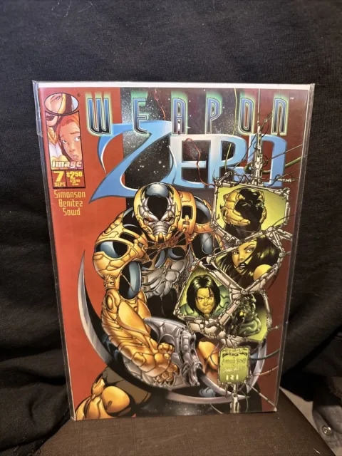 Top Cow/Image Comics Weapon Zero Comic Book Issue #8 (2nd Series, 1995) 4