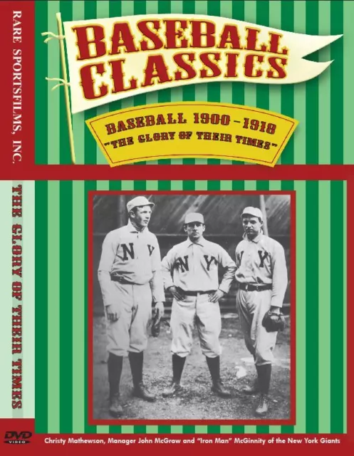 DVD "The Glory of their Times" Baseball 1900-1918, Cobb, Ruth, Wagner, McGraw