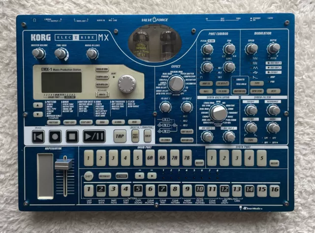 KORG ELECTRIBE EMX1 BLUE - Excellent condition ! Cleaned and checked !