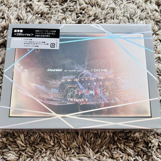 【未開封品】 Man 1st DOME tour 2023 i … CDJapan : Snow Man 1st DOME tour 2023 i DO ME [Bundled Set of 2Blu