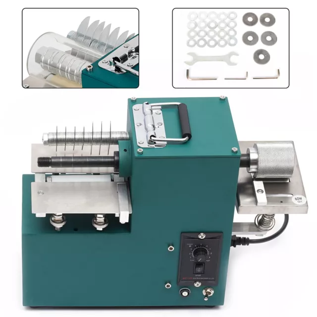 110V Electric Slitter Cutting Machine Shoe Bags Leather Strap Slitting Cutter