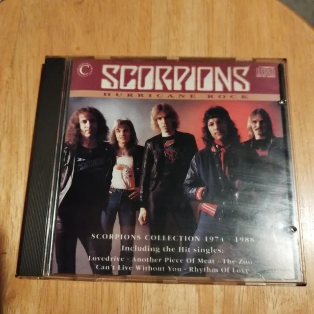 Scorpions Hurricane Rock - Collection             1974-88 [UK-Import] Sehr Gut
