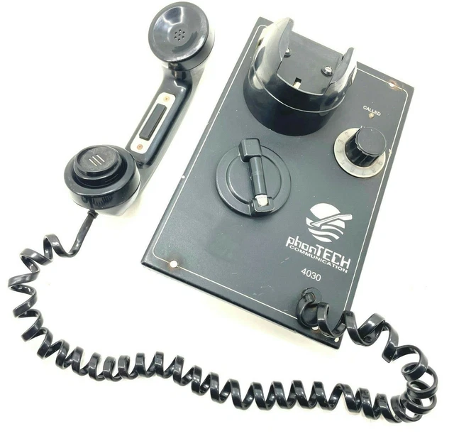 PHONTECH BTS 4030 Batteryless Telephone Marine Emergency Communication 12 Lines