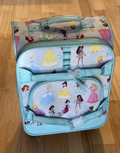 POTTERY BARN KIDS Rolling Spinner Luggage Disney Princess Ariel Mulan
