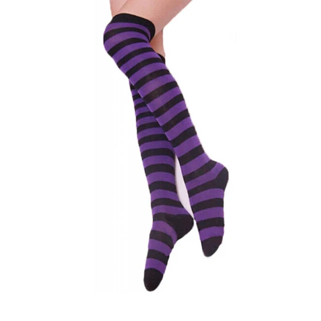 Coppia Calze Ginocchia Donna Lady (Dark Purple)