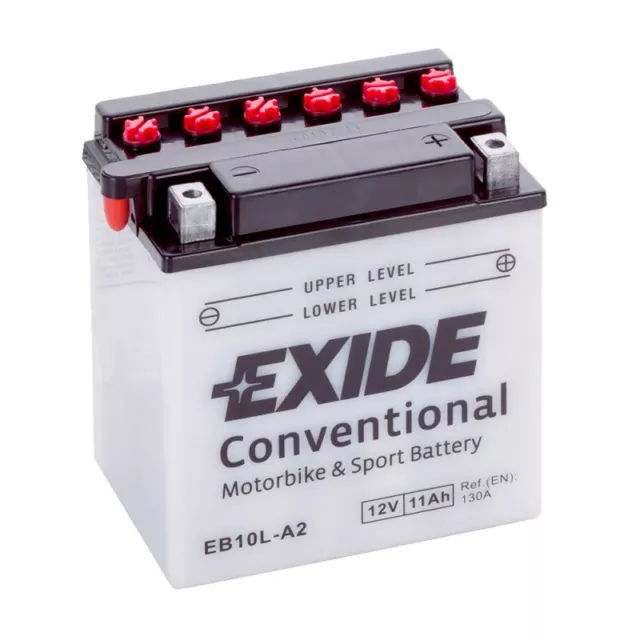 Batterie moto Exide EB10L-A2 YB10L-A2 12v 11ah 130A