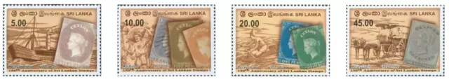 Mint Stamp Set 150th Anniversary First Postage Stamp of Sri Lanka 1857-2007