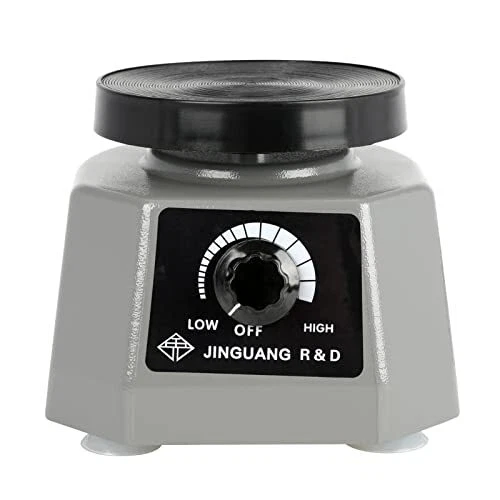GELTTULU Lab Vibrator 4 Oscillator Round Shaker Plaster Vibrator Plate Dental...