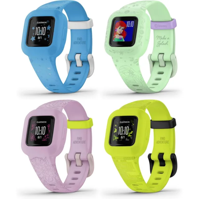 Garmin Vivofit Jr. 3 Kids Fitness Activity Tracker Watch Adjustable Band