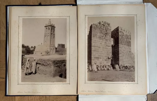 Mieusement 1893 Portfolio 12 Large Photographs, Algeria 3