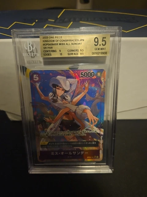 bgs10】ミス・オールサンデー SR SP OP06-064 ブラックラベル