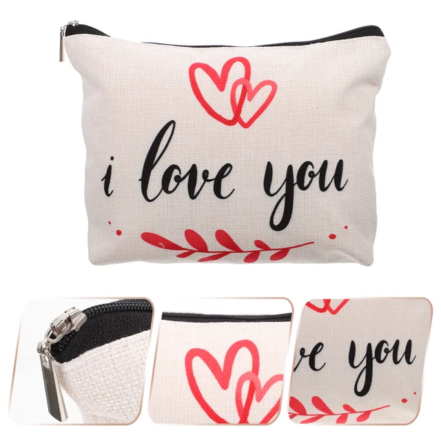 Cosmetic Storage Bag Flax Miss Felt Makeup Period Pad Pouch
