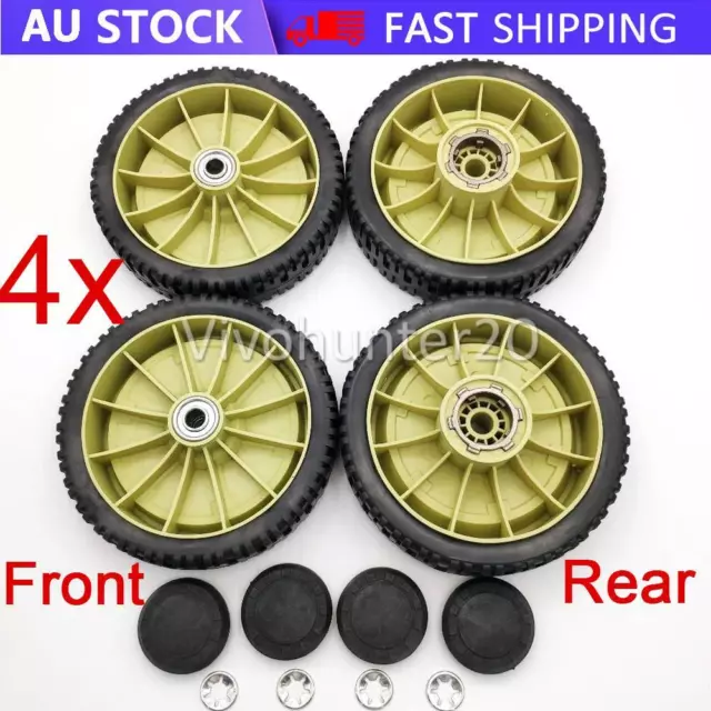 4X Honda 8" Mower Wheels Front & Rear Drive Wheels HRU214-HRU216 2 Pairs AUS