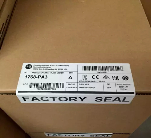 NEW 1768-PA3 SER A Allen Bradley AB Compactlogix Power Supply 1768PA3