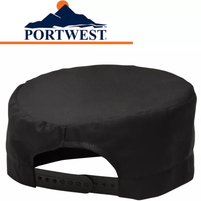 Portwest S899 Chefs Skull Cap Catering Food Restaurant Workwear Chefswear Cover