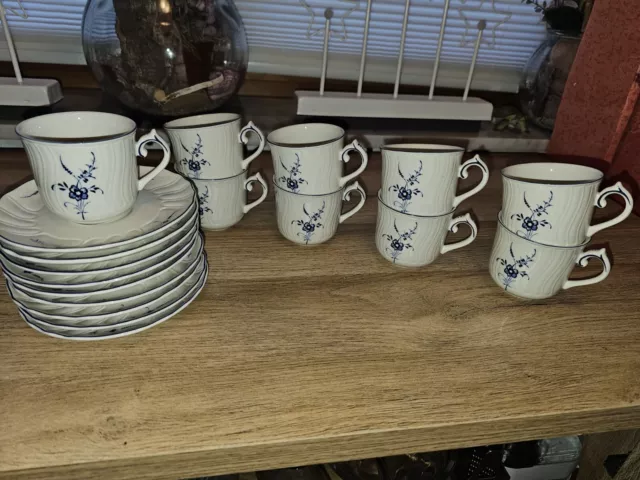 Villeroy & Boch Vieux ALT LUXEMBURG 1 x Kaffeetassen mit Unterteller