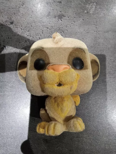 Funko Pop Disney Simba Flocked 85 Le Roi Lion Sans Boite