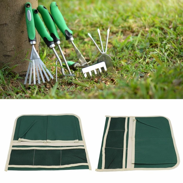 Yardwe Garten-Knietasche Mit Sitz – 32x31 Cm, 600D Oxford, Mit Seitentaschen Für Werkzeuge