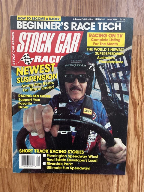 STOCK CAR RACING Magazine June 1990 Richard Petty Museum £4.73 ...