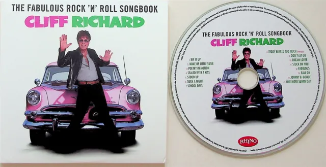 CLIFF RICHARD The Fabulous Rock n Roll Songbook RARE Full Album PROMO CD 2013