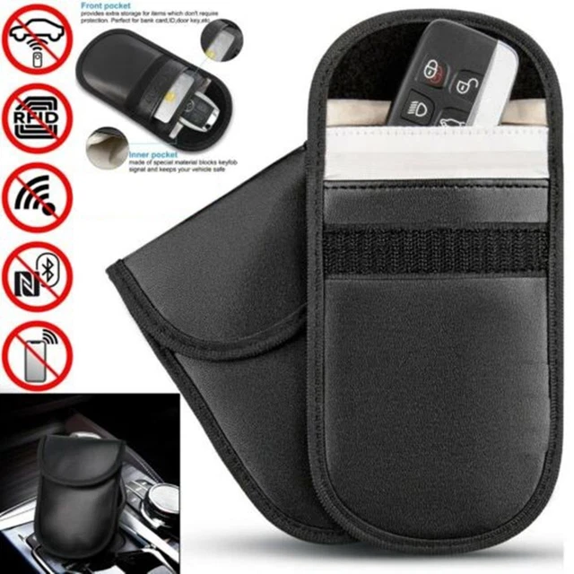 Borsa di blocco senza chiave RFID auto borsa chiavi fob custodia blocco segnale custodia antifurto