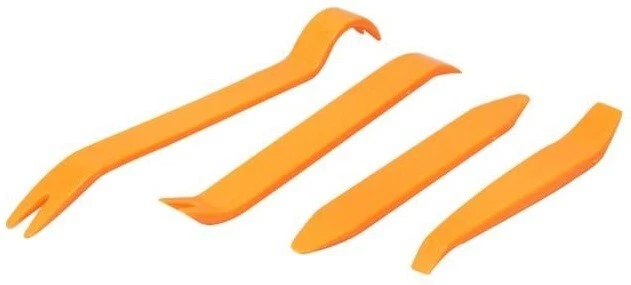 4pcs Car Radio Door Clip Panel Trim Dash Audio Removal Pry Tool Kit Plastic