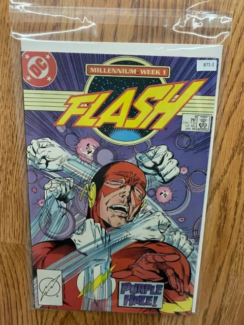 The Flash vol.2 #8 1988 High Grade 9.2 DC Comic Book B71-2