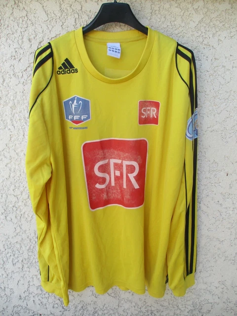 MAILLOT COUPE DE FRANCE 2007 90 ème anniversaire porté n°5 vintage
