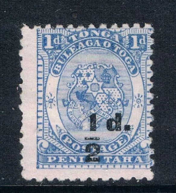 Tonga 1893 - ½D Auf 1d Arme Von - Schwarz Ovprt - Sc 16 [ Sg 19] Postfrisch H3