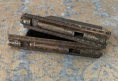 Antique Corbin Mortise - Double Pocket Door Aesthetic Lock