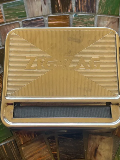 Zig Zag Cigarette rolling Machine Vintage Collectable