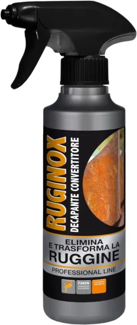 Ruginox Faren convertitore di ruggine sciogli ruggine 250 ml vernice solvente