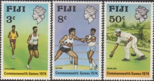 Fiji 1974 SG489-491 Commonwealth Games Christchurch set MNH