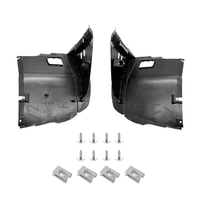 GENUINE FRONT FORWARD Fender Splash Shield Kit For BMW E46 323Ci 325Ci