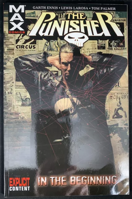 The Punisher MAX Volume 1 In The Beginning Marvel TPB BRAND NEW Garth Ennis
