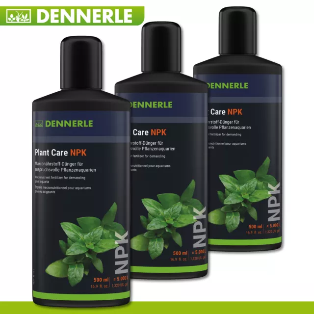 Dennerle 3 x 500 ML Plant Soin Npk Makronährstoff-dünger pour Plantes