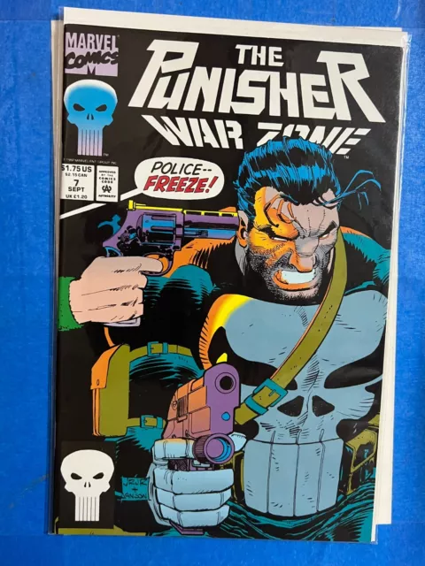 the punisher war zone #7  marvel 1992 direct | Combined Shipping B&B