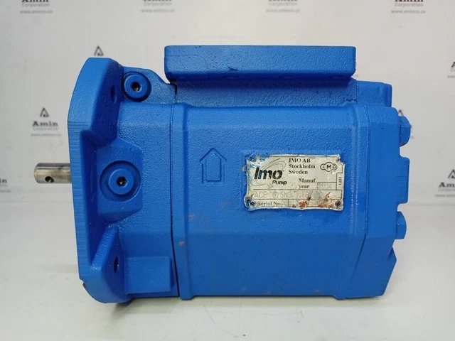 IMO Pompa ACE 025N3 NTBP Triplo Vite Pompa Olio - Ricondizionato E Testato #4