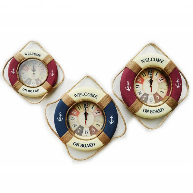 Horloge murale Accessoires pour la maison Décoration suspendue Horloge murale 11